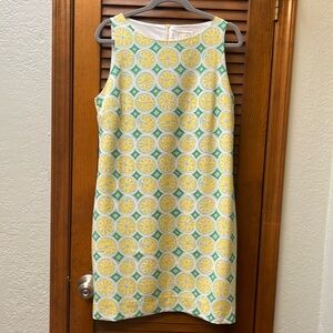 🍋 ADORABLE 🍋 Sail to Sable sleeveless lemon dress size L